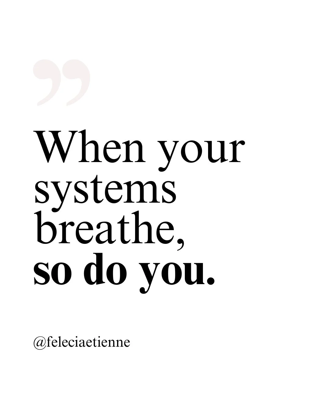 If your business feels like it&rsquo;s constantly in fight-or-flight mode&hellip;

It&rsquo;s not your offer.

It&rsquo;s your backend. 🧠

Your backend is your business&rsquo;s nervous system.
When it&rsquo;s chaotic, your whole operation is in surv