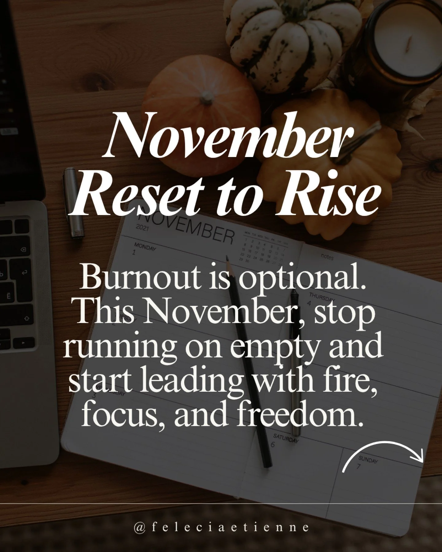 This is your month to release what drains you and reignite what drives you. 🔥

Ambition isn&rsquo;t the problem. Misaligned ambition is.

When your drive outruns your direction, exhaustion starts to disguise itself as discipline.

Save this for the 