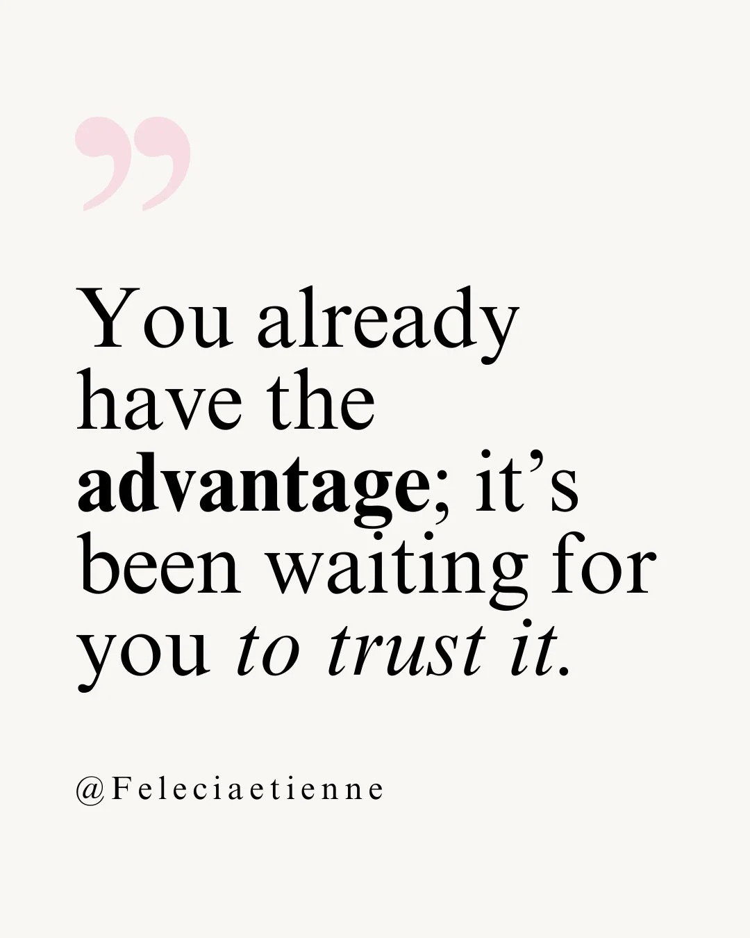 High achievers often look outside themselves for the next strategy, the next system, the next solution: forgetting that their greatest leverage point is already internal.

Your intuition.
Your regulation.
Your clarity.
Your lived experience.
Your abi