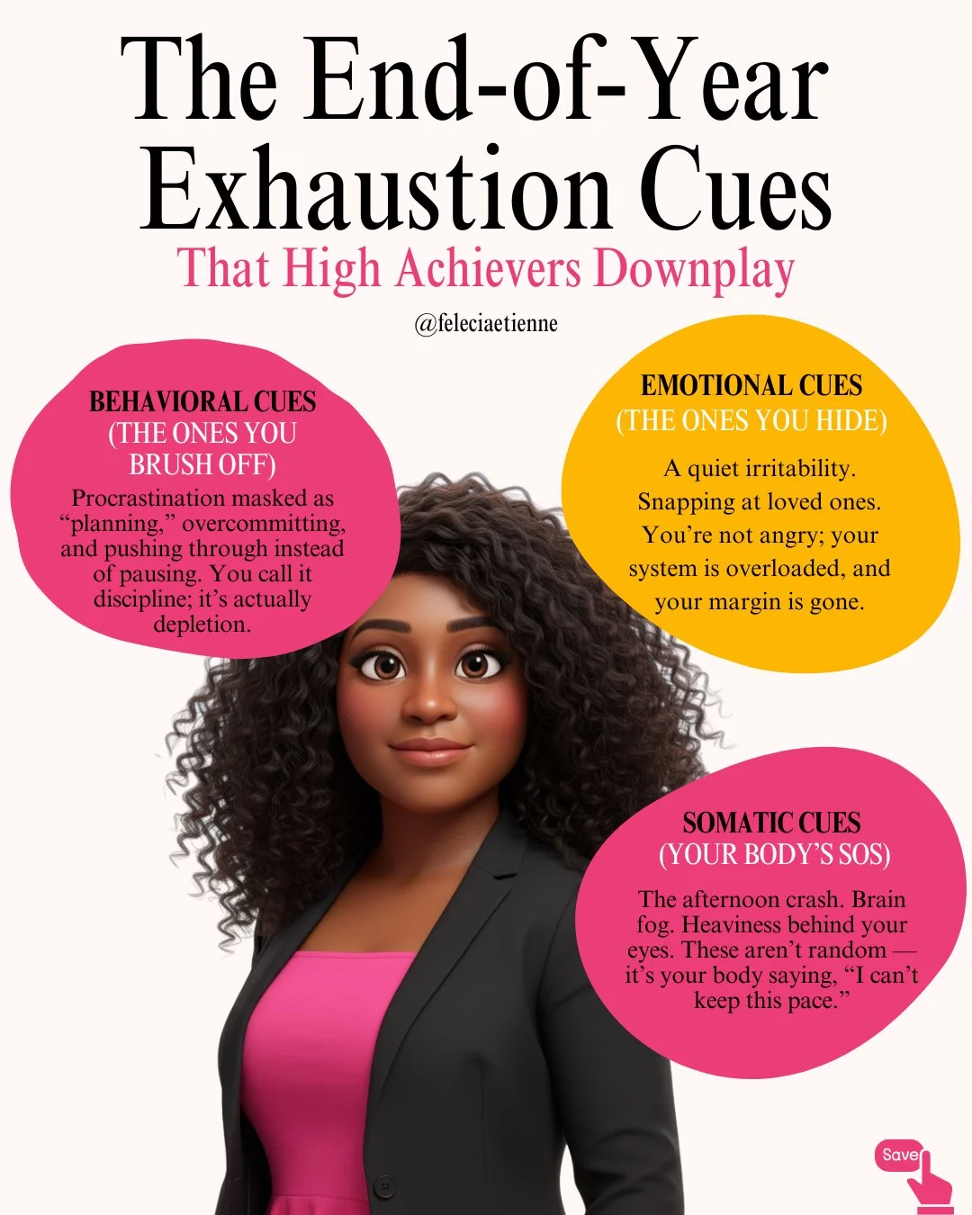 End-of-year exhaustion doesn&rsquo;t always look like burnout.
For high achievers, it shows up as signals we learn to downplay.

Here&rsquo;s what most people brush off but shouldn&rsquo;t.

These aren&rsquo;t flaws.
They&rsquo;re patterns.
And patte
