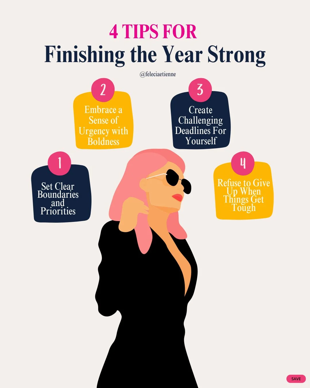 Finishing the year strong doesn&rsquo;t mean doing more.

It means focusing on what actually moves the needle with clarity and intention.

1️⃣ Set clear boundaries and priorities
Not every task deserves your attention. Define what matters most and pr