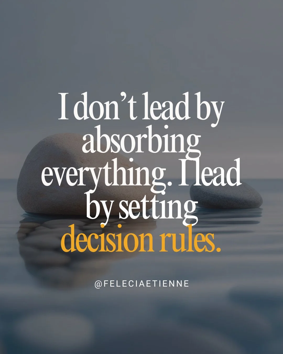High performers don&rsquo;t struggle with effort.
They struggle with access.

When you&rsquo;re always reachable, you&rsquo;re always interruptible.

And interruption is a hidden leadership tax.

This week, the upgrade is standards; not stamina.

Dow