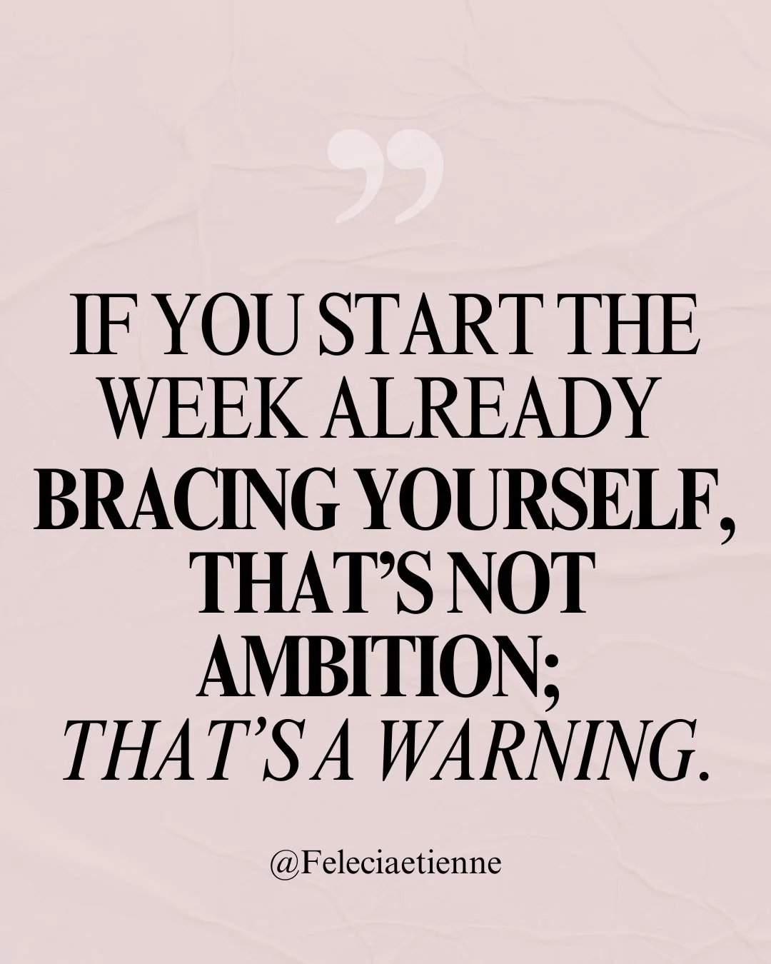 If your body tenses just thinking about the week, pause.

That&rsquo;s information.

Save this.

If you want a simple way to reset your rhythm before the week begins, comment &ldquo;RHYTHM&rdquo; and I&rsquo;ll send you the Rhythm Reset Workbook.

Yo