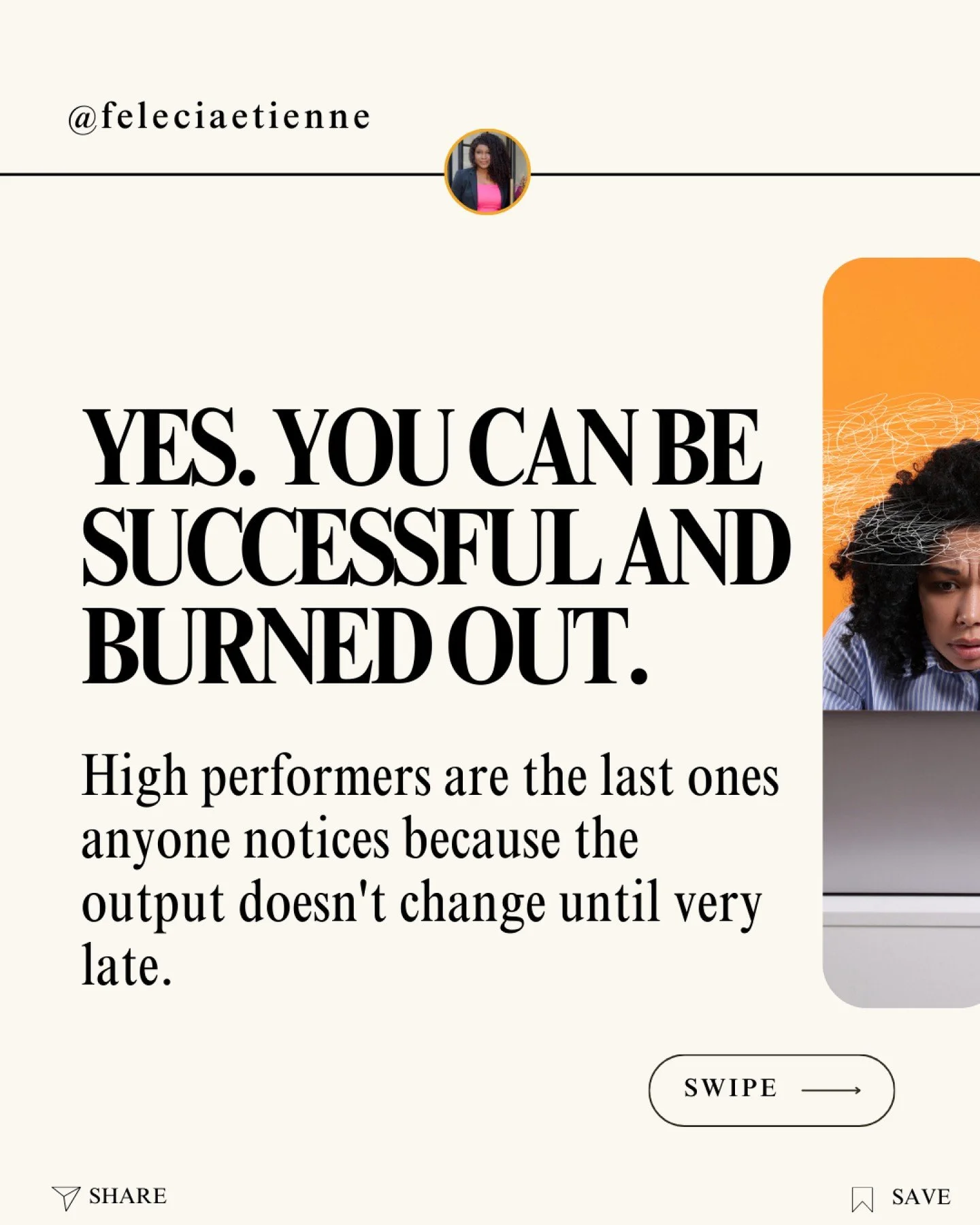 Nobody asks if you're okay when you're still performing.
 
That's the problem.
 
Save this. Send it to the person who keeps saying "I'm fine"
and you're not sure you believe them.
 
Or the person who keeps saying it to themselves.

✨ If thi