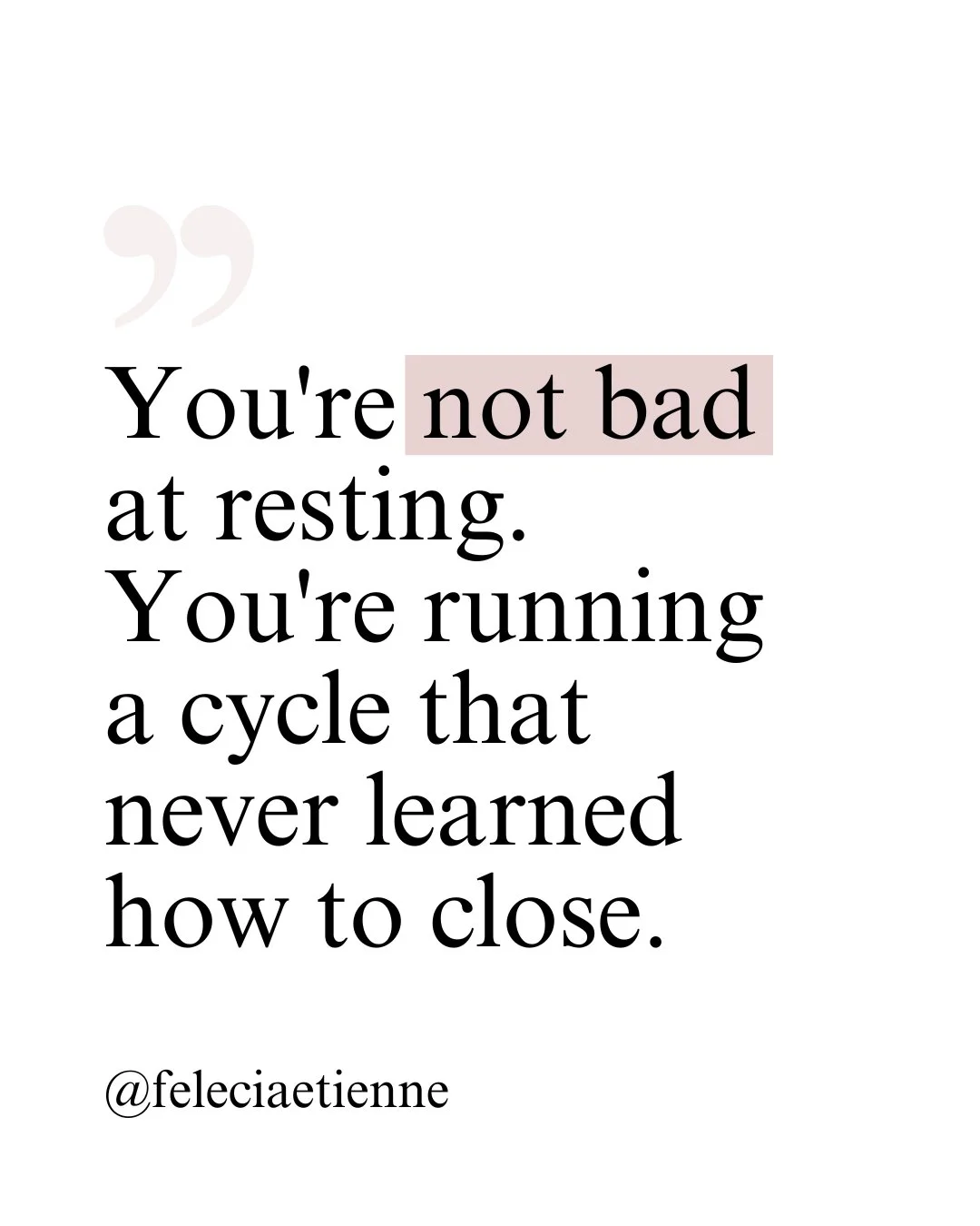 You call it &ldquo;rest&rdquo;&hellip;
but your mind is still open.

Open loops.
Unfinished decisions.
Things you said you&rsquo;d &ldquo;get back to.&rdquo;

So even when you stop moving,
your system doesn&rsquo;t.

It keeps scanning.
Replaying.
Hol