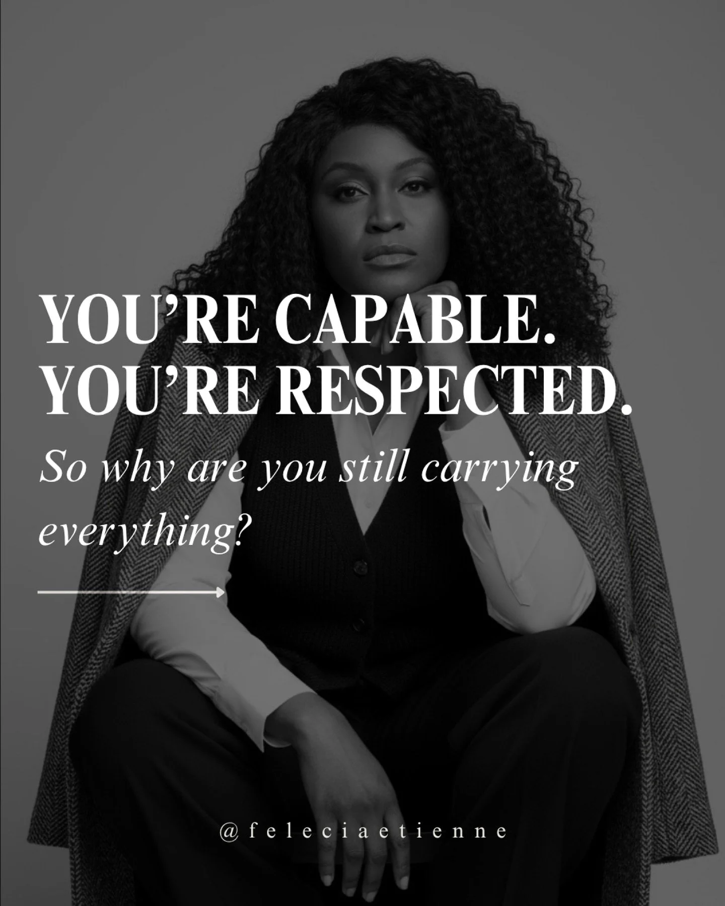 You&rsquo;re capable.
You&rsquo;re respected.
So why are you still carrying everything?

It&rsquo;s not because you&rsquo;re inefficient.

It&rsquo;s because you&rsquo;ve become the one everyone relies on.

You respond.
You step in.
You make sure thi
