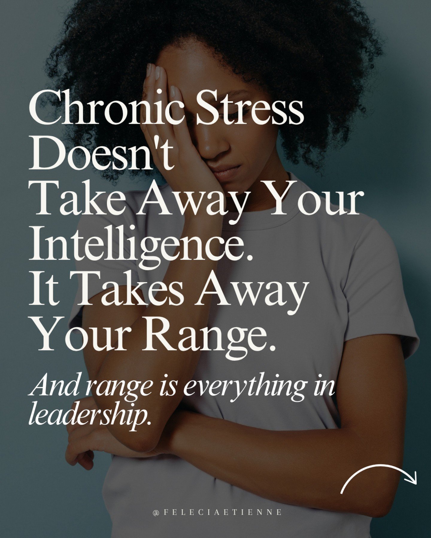 You're still showing up. Still delivering.

So nothing looks wrong.

But your range? That's what quietly shrinks first.

Less creative thinking.
Less patience.
Less ability to zoom out.

Decisions get faster but narrower.
You default more. You explor