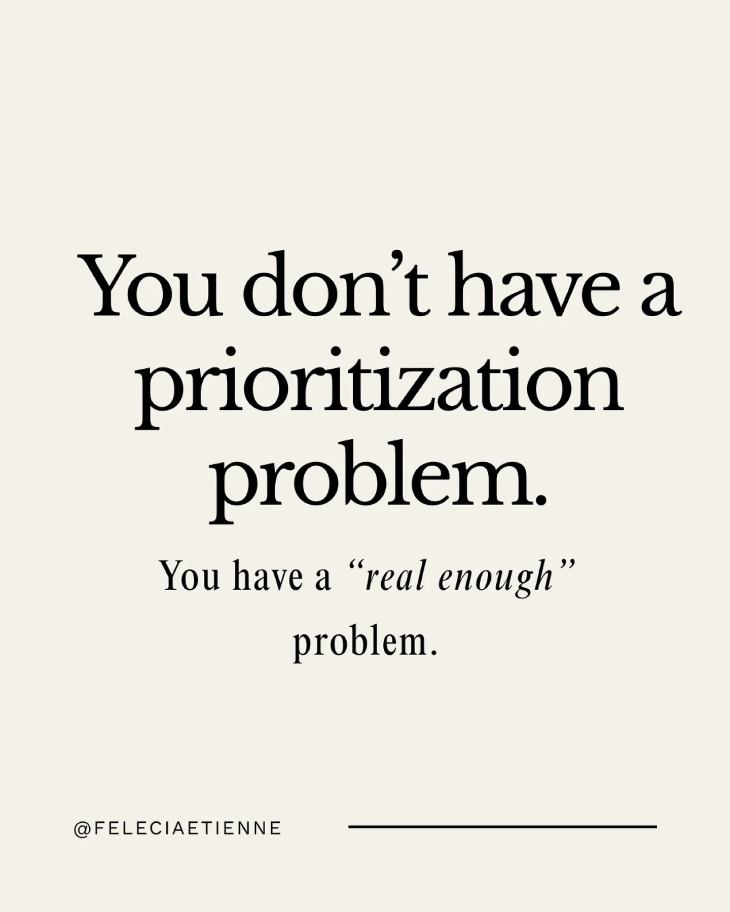 You know what matters.

You&rsquo;ve listed it.
Planned it.
Even blocked time for it.

But if it doesn&rsquo;t feel urgent enough&hellip;
it keeps getting pushed.

Replaced by what&rsquo;s louder.
What&rsquo;s closer.
What feels more immediate.

So t