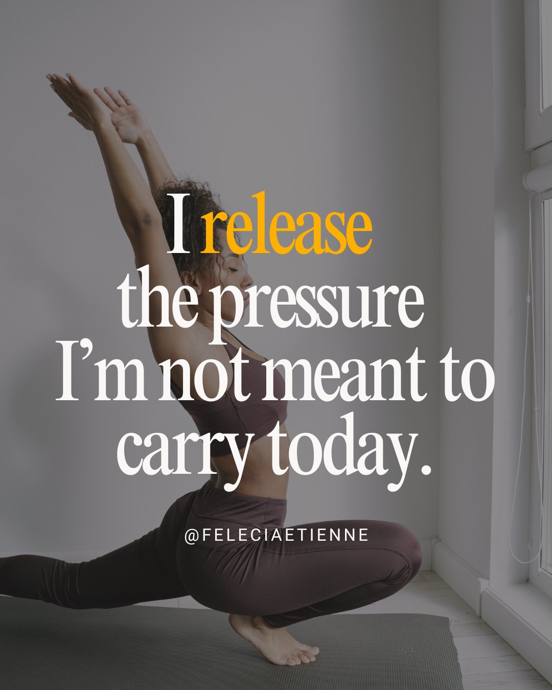 Not everything you&rsquo;re holding is yours.

Not every urgency is real.
Not every responsibility needs your name on it.

Some of it?

Was picked up out of habit.
Out of being &ldquo;the one who handles it.&rdquo;
Out of not wanting things to fall a