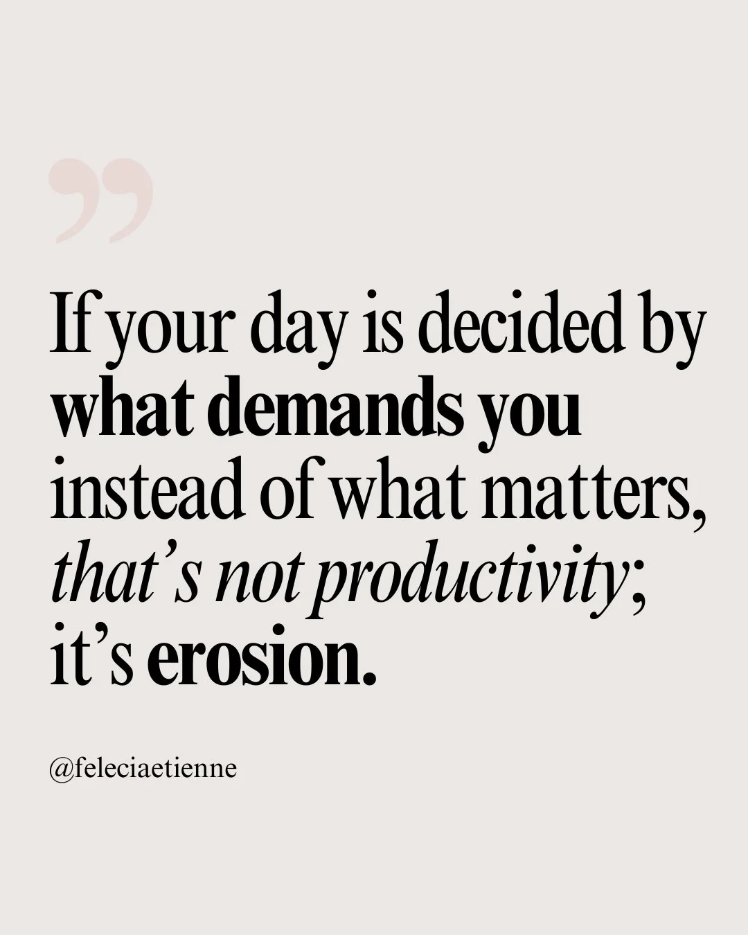 You start with a plan.

Then the messages come in.
The &ldquo;quick asks.&rdquo;
The things that feel like they can&rsquo;t wait.

So you respond.
Adjust.
Handle it.

And suddenly&hellip; the day&rsquo;s gone.

You were busy the whole time but the th