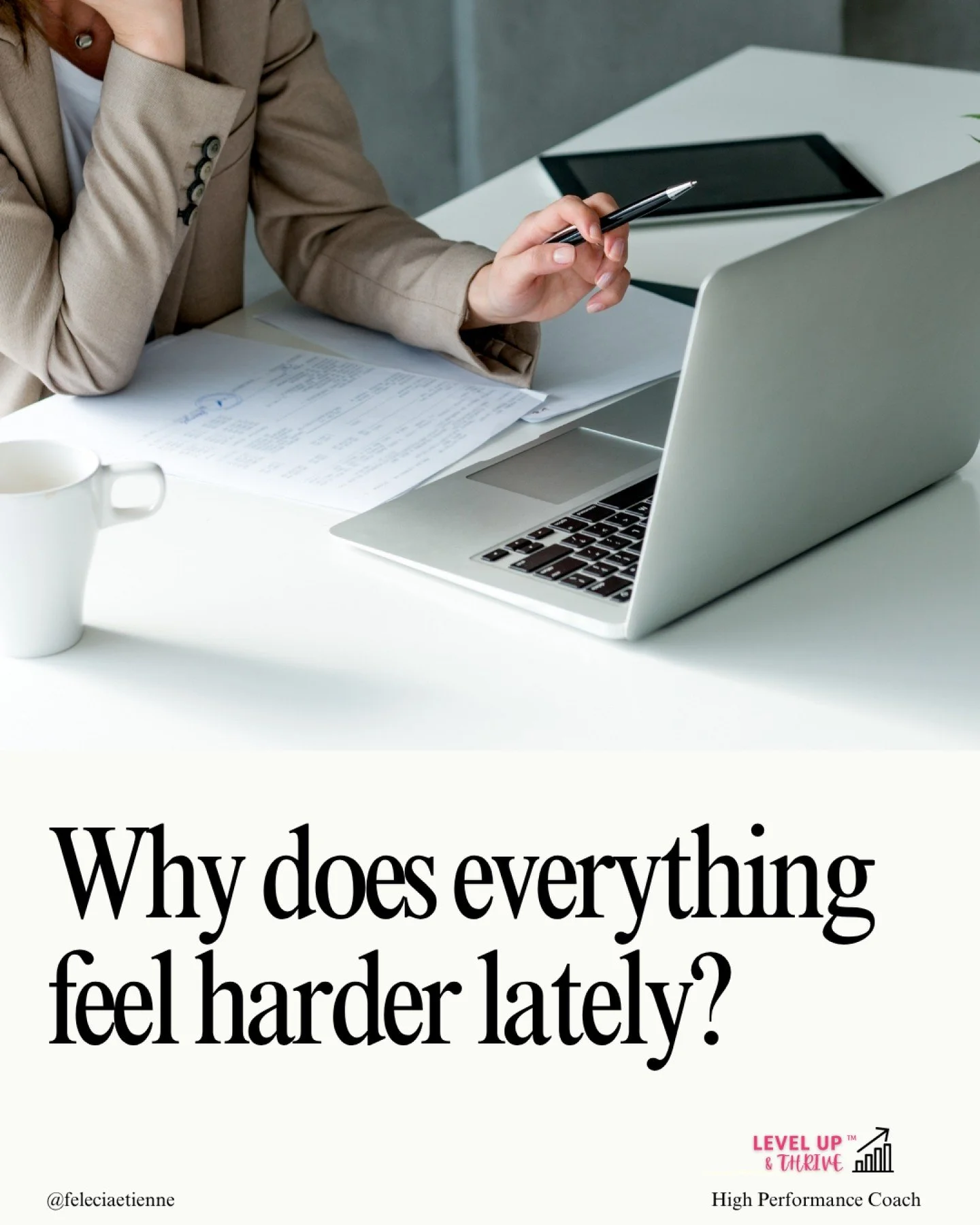 What if nothing is wrong with you and everything is just stacking?

More decisions.
More pressure.
More open loops sitting in the background.

And your system?

It&rsquo;s just carrying more than it used to.

👉 Swipe to see what might actually be ma