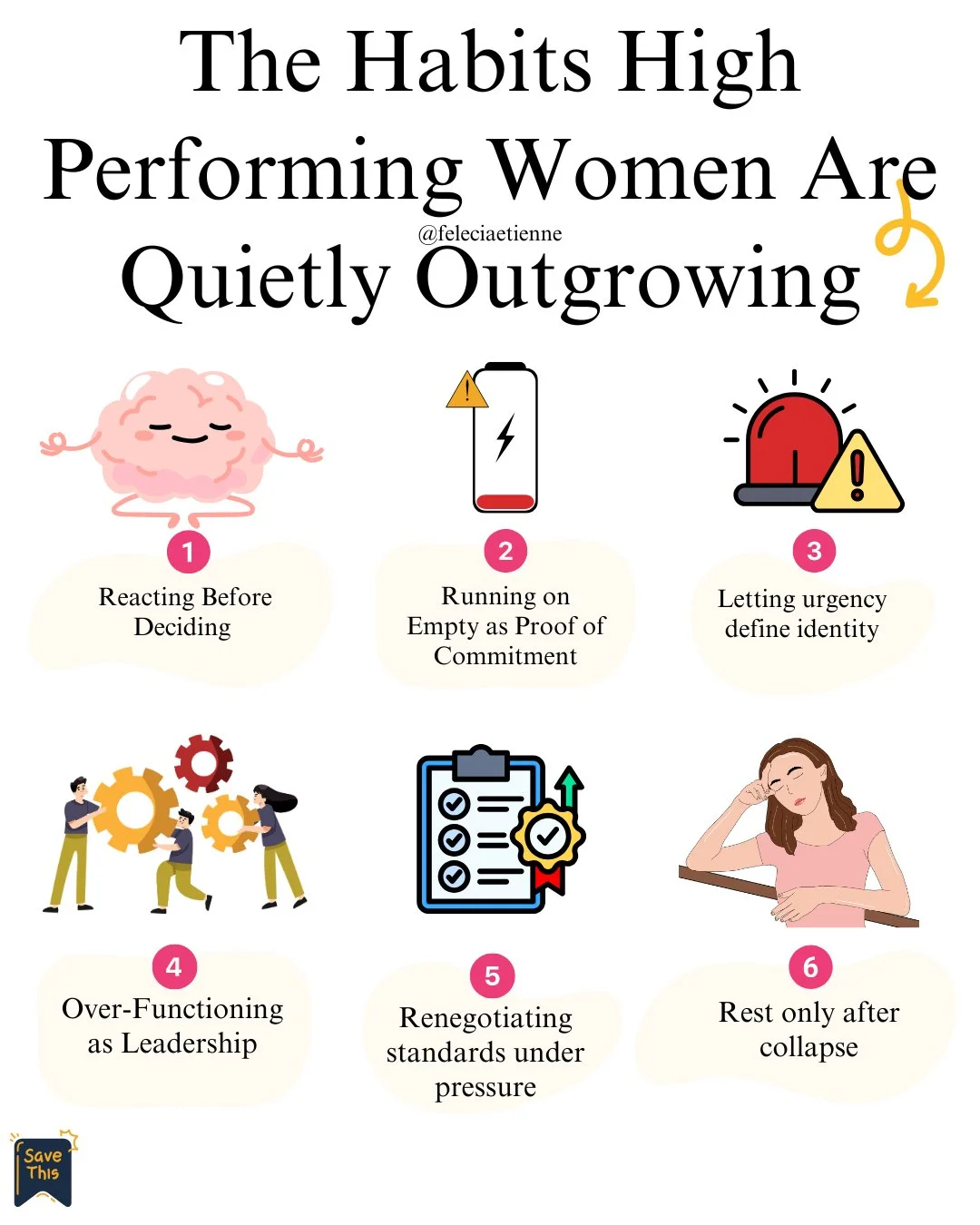 Some habits don&rsquo;t break loudly.

You outgrow them quietly. 🌿

The way you lead shifts.

What once felt &ldquo;responsible&rdquo; starts feeling heavy.

What once helped you succeed starts costing more than it should. 😮&zwj;💨

High-performing