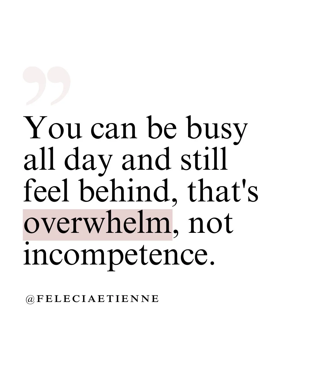You can be busy all day and still feel behind. 😮&zwj;💨

That&rsquo;s not incompetence.
That&rsquo;s overwhelm.

It&rsquo;s what happens when your energy is spent reacting instead of directing.

When your day gets filled with:
&bull; urgency that is