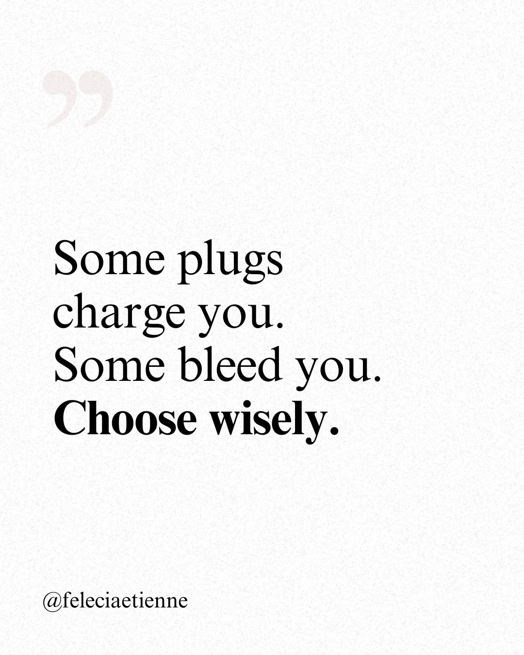 Some things recharge you.

Some things quietly drain you. 🌿

Not everything in your life costs energy in obvious ways.

Some meetings.

Some habits.

Some environments.

Some expectations you keep carrying because you&rsquo;ve carried them for so lo