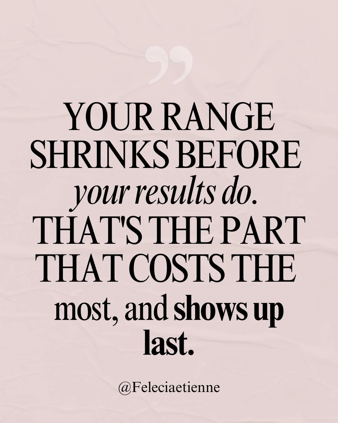 You don&rsquo;t suddenly &ldquo;lose capacity.&rdquo;

It fades in smaller ways first.

Less clarity.
Less emotional bandwidth.
Less flexibility in how you think, decide, respond. 😮&zwj;💨

But your output can still look fine for a while.

So nothin