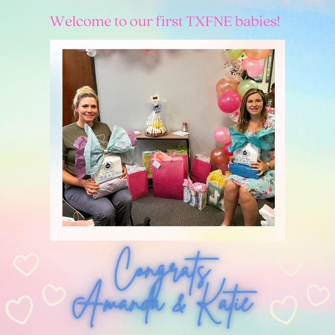 Yesterday was an amazing day for our organization! Our first TXFNE babies were born on the same day! 

Congrats to our amazing nurse Amanda &amp; nurse practitioner Katie 💕💕