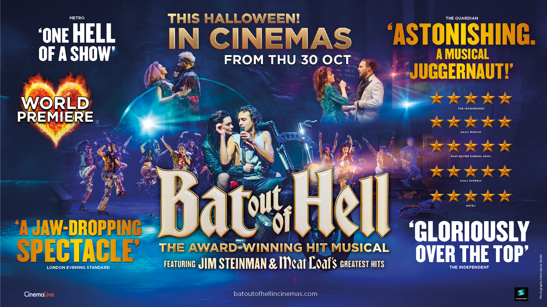 BIG SCREEN THEATRE: Bat Out Of Hell - The Musical (Copy)