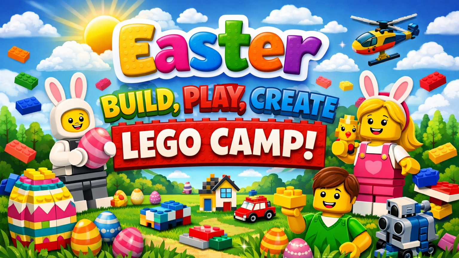 Easter Build, Play, Create LEGO Camp