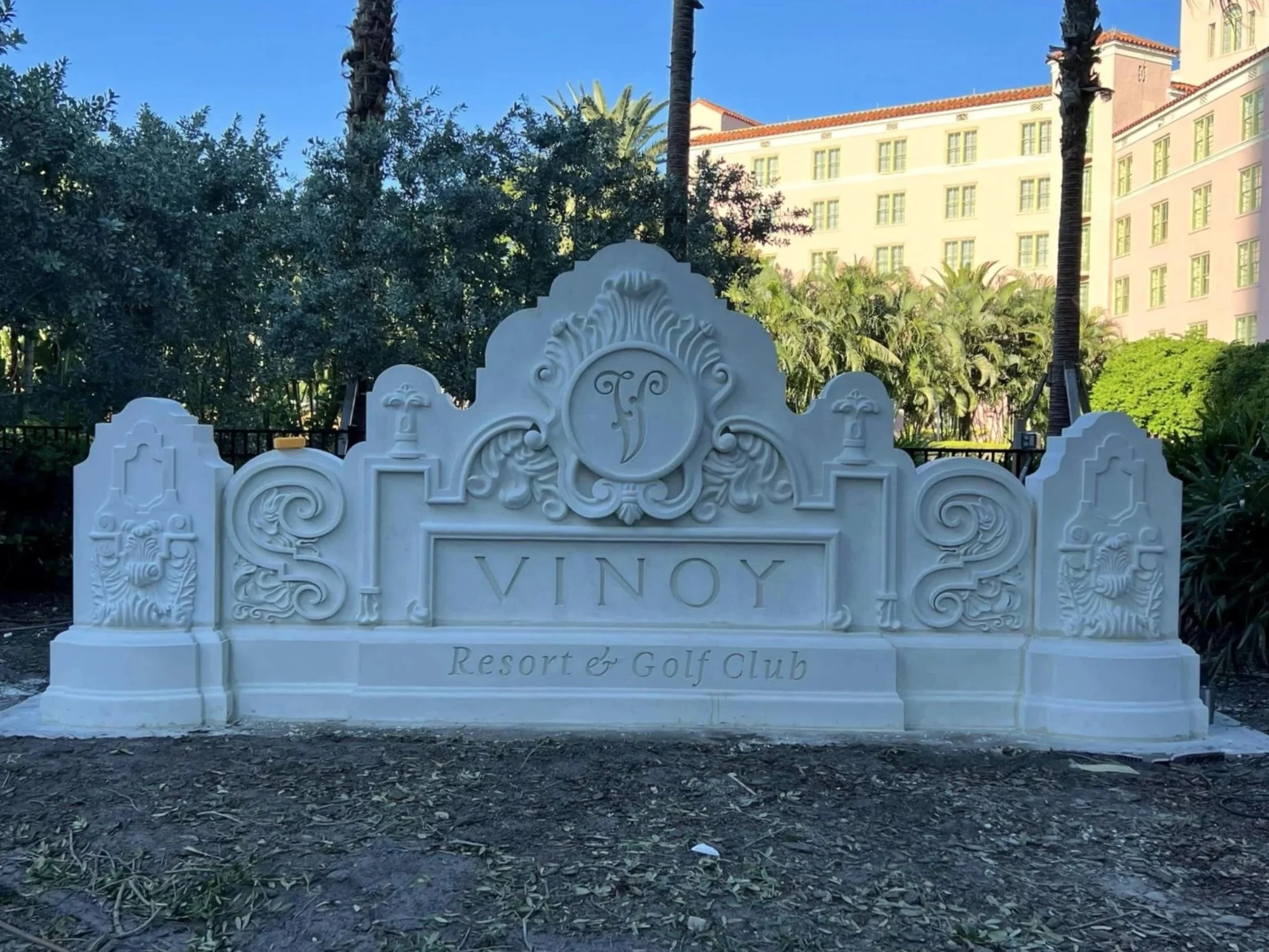 Sign at The Vinoy Resort & Golf Club in St. Petersburg, FL