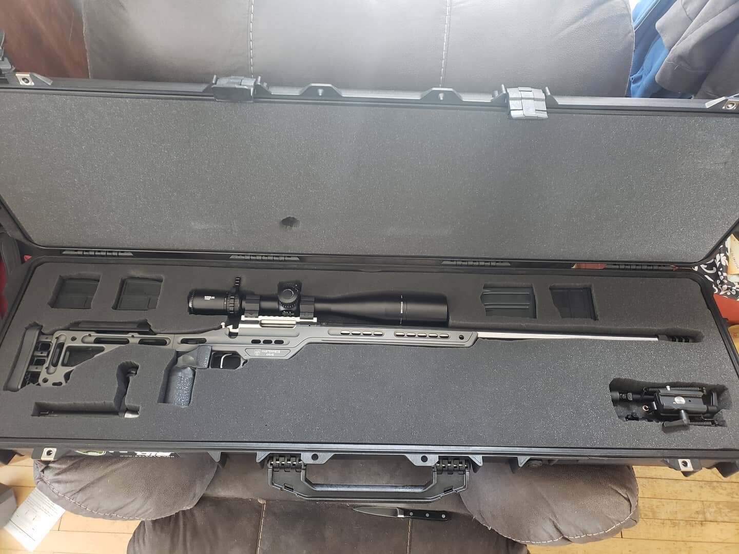 rifles new case almost complete. MPA BA PMR COMPETITION 6.5 CR. cant wait to hit the range
