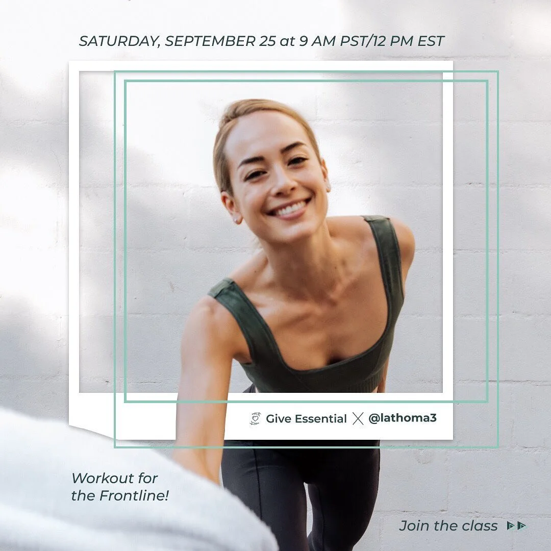 We can’t get enough of these πππ get ready for a morning workout class with the lovely @lathoma3 this Saturday at 9am PST, 12pm EST!
Just text “Lathoma” to 91999, and share this with your workout buddy! πͺπΌπͺπΌ 
.
.
.
#fitness