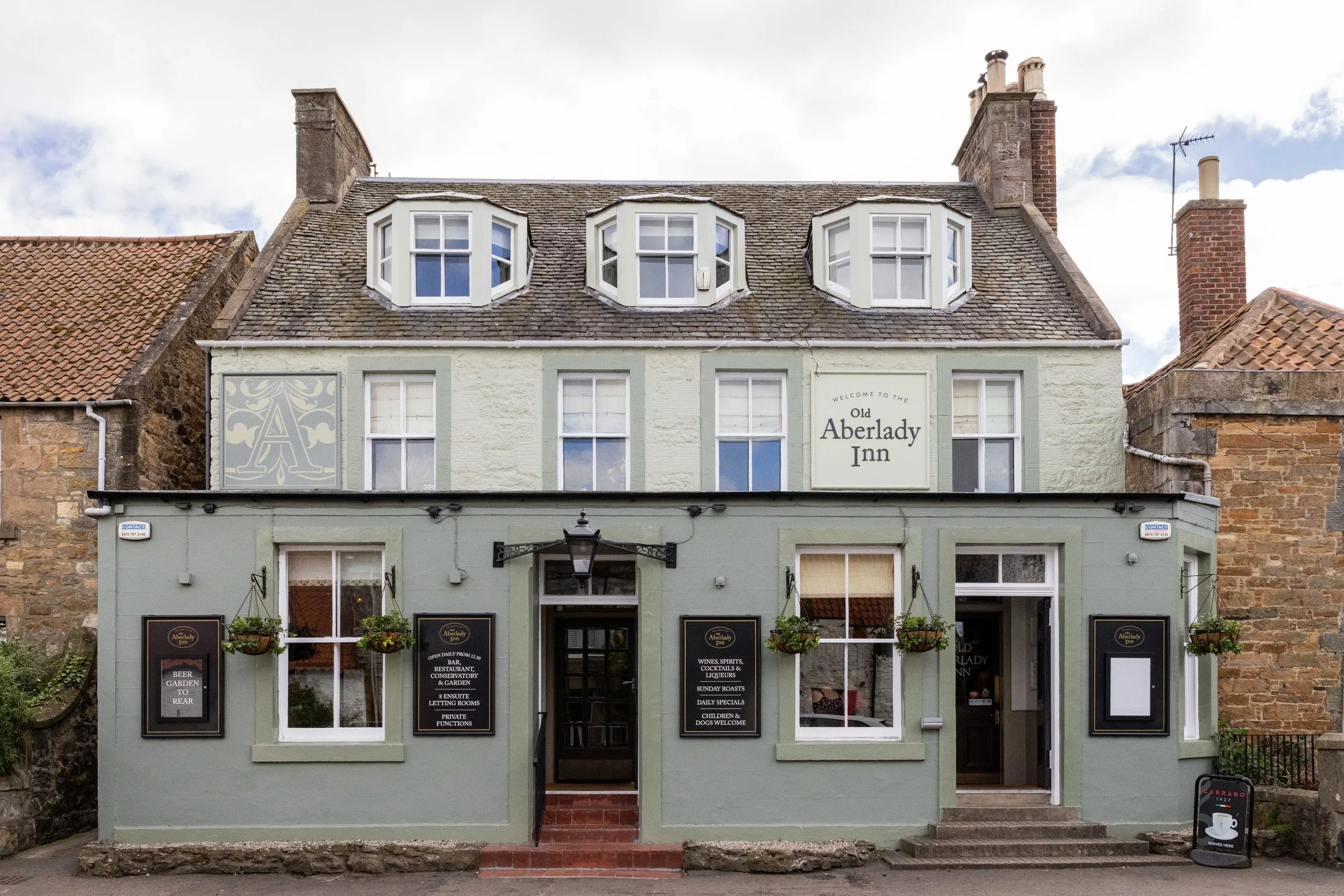 New outside paint works