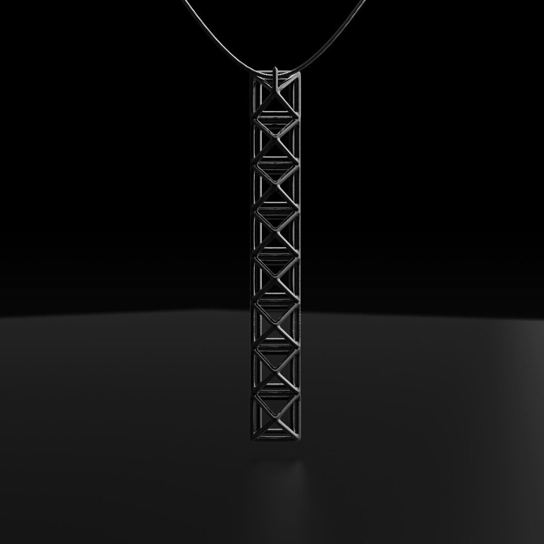 New &lt; C_Punk &gt; Necklace.
Dark, spiky and aggressive, this collection is a futuristic tribute to 1970s London.
Classic punk shapes play with negative space in precious and delicate lattice structures.
Discover it now on officine19.com.
.
#punk
.