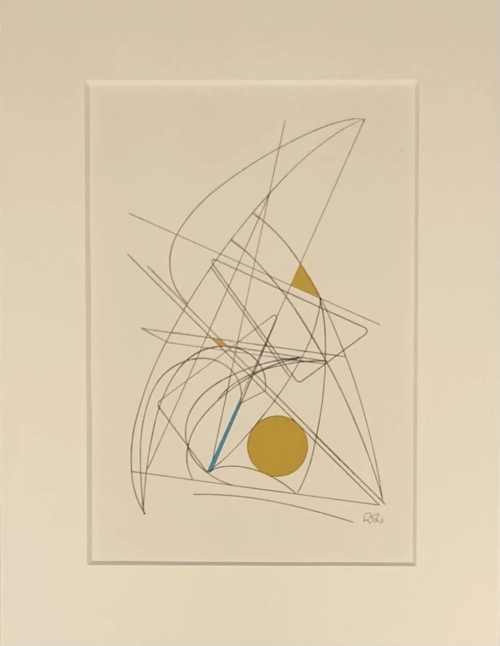 Ink and Gouache on Paper