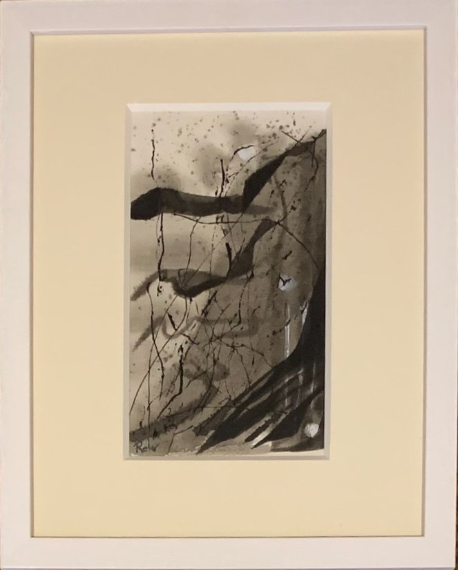 Deep Under 1; Ink on Paper