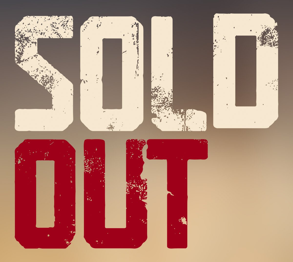 SOLD OUT