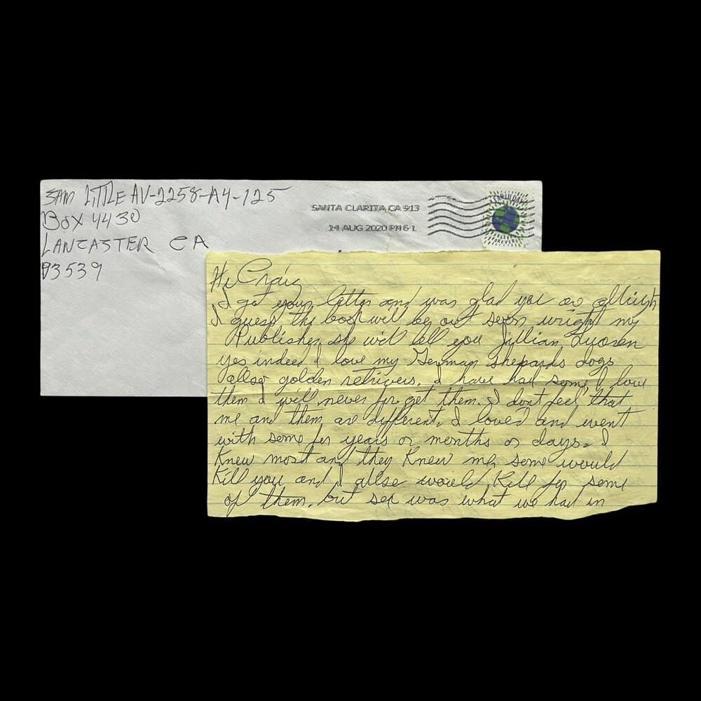 Samuel Little - Letter and Envelope Set