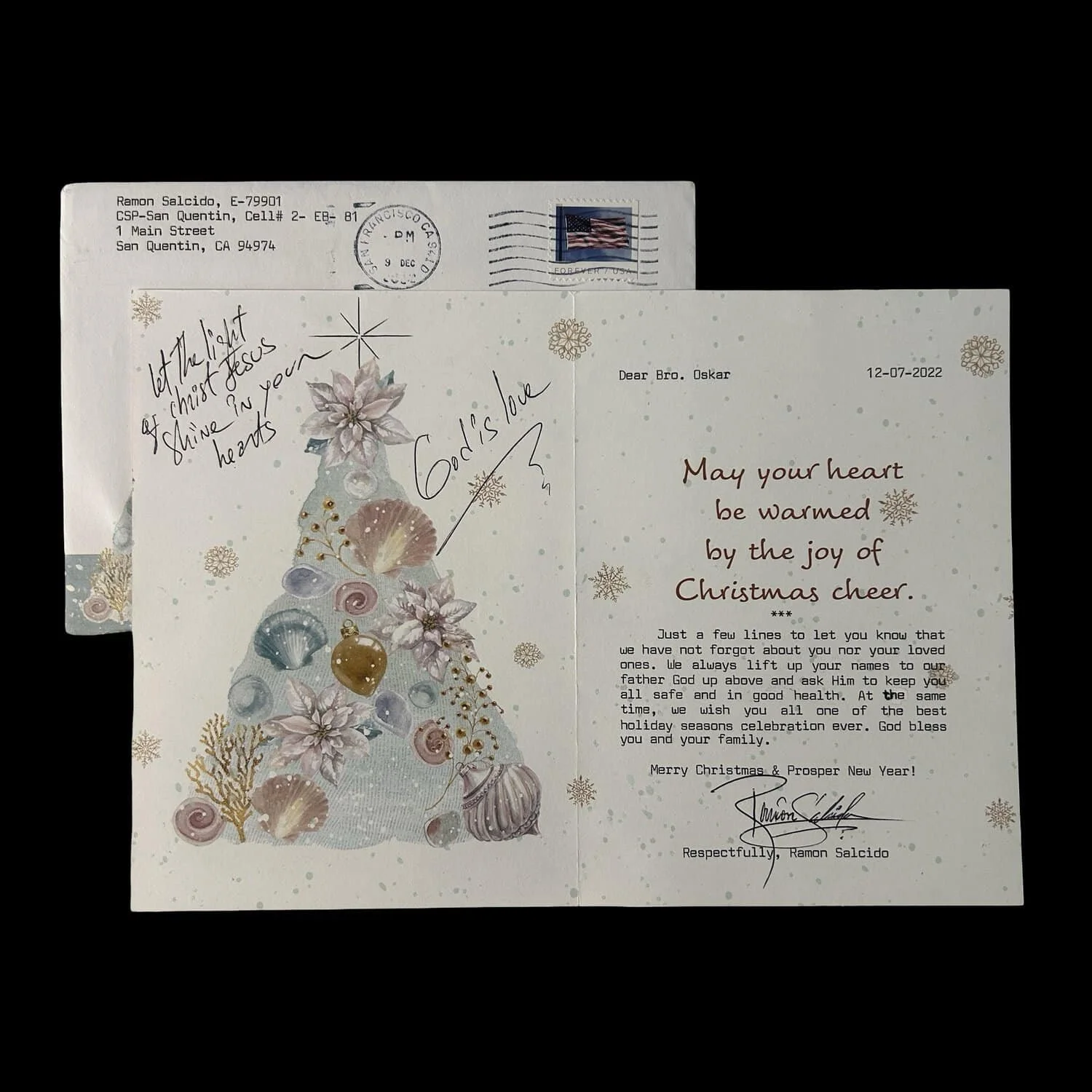 Ramon Salcido - Card and Envelope Set
