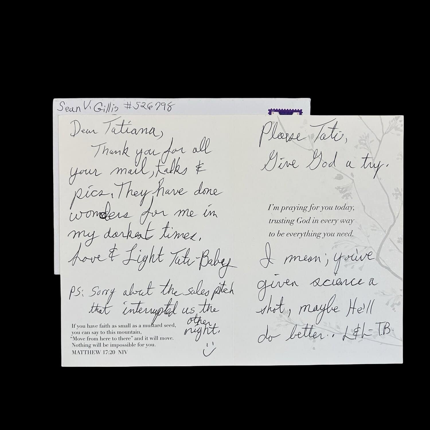 Sean Vincent Gillis - Card and Envelope Set