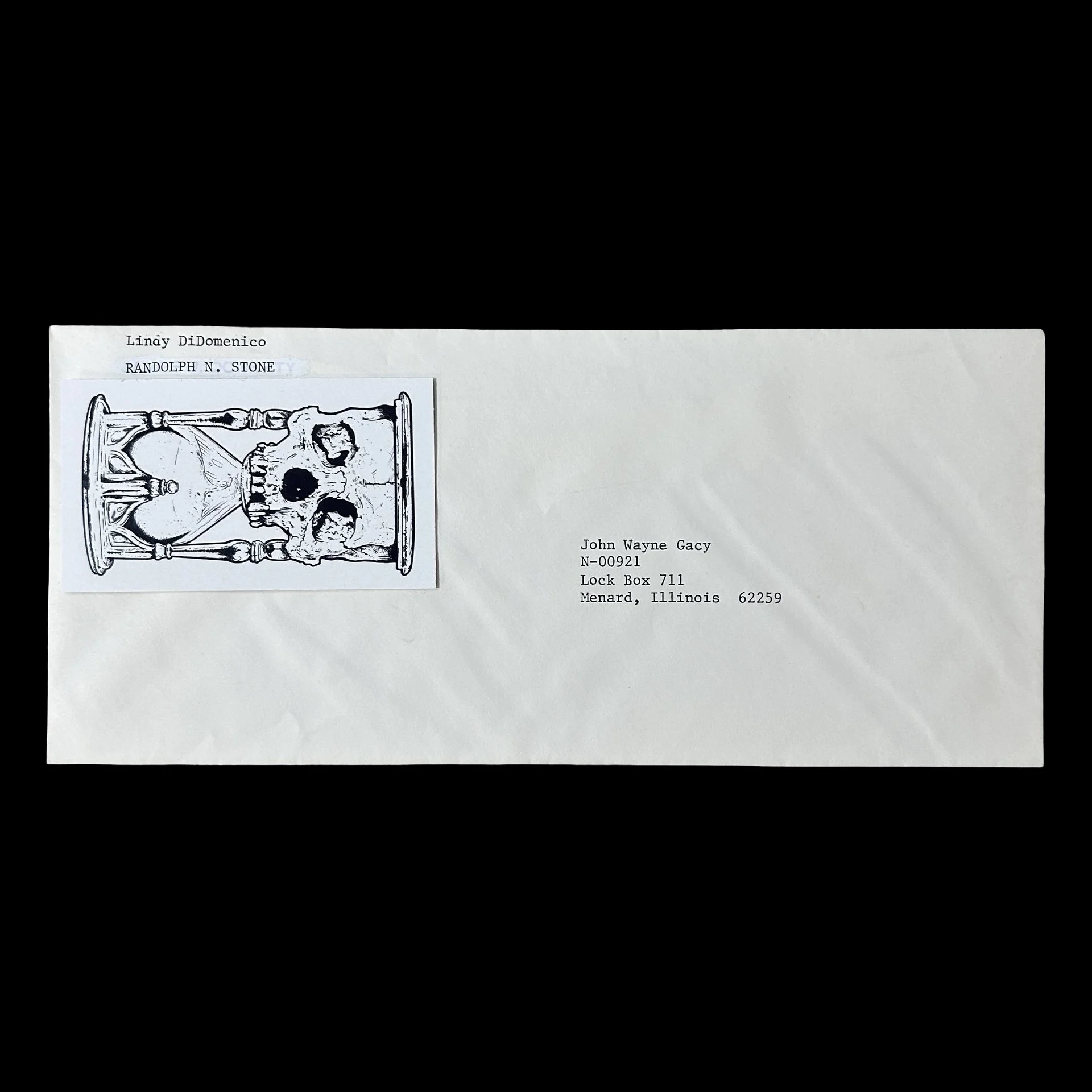 John Wayne Gacy - Typed Envelope