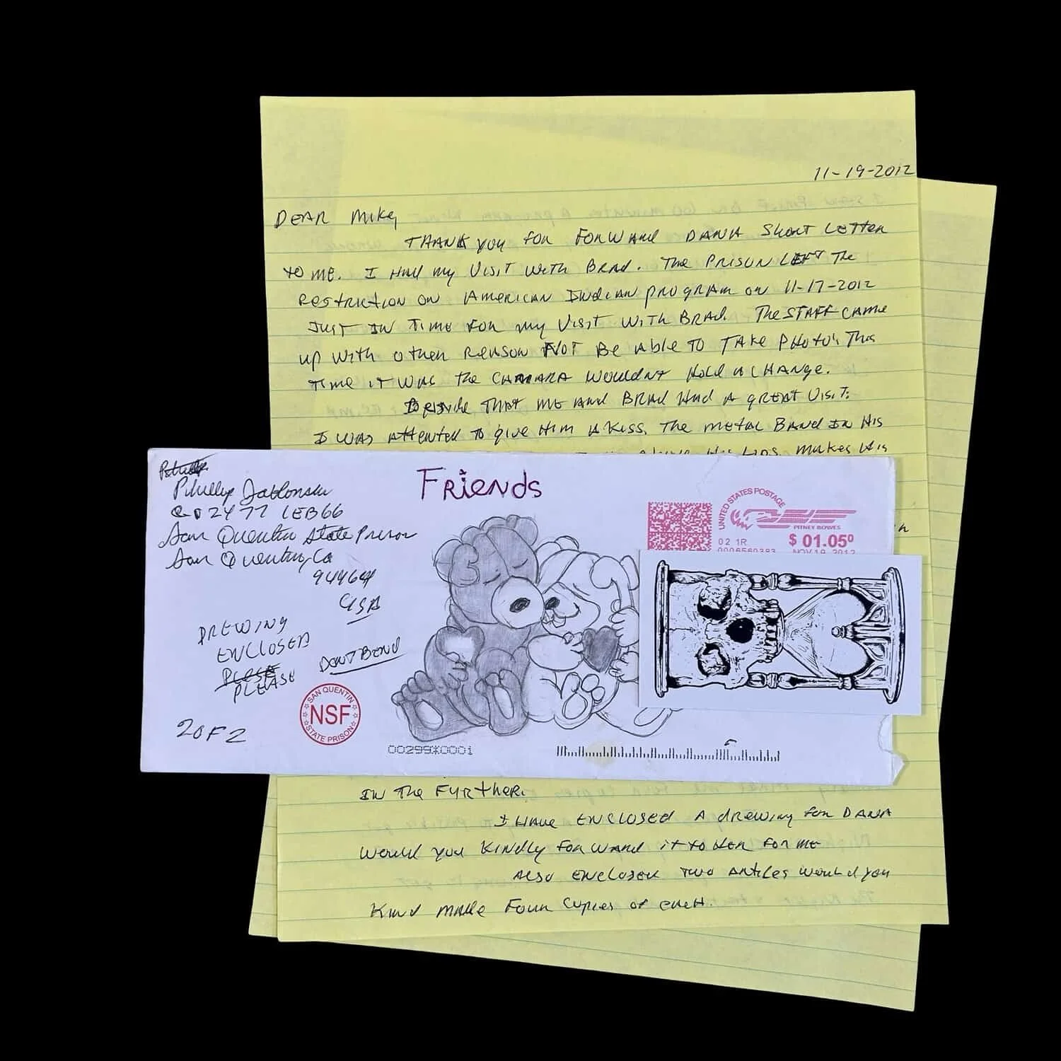 Phillip Jablonski - Envelope Art and Letter Set