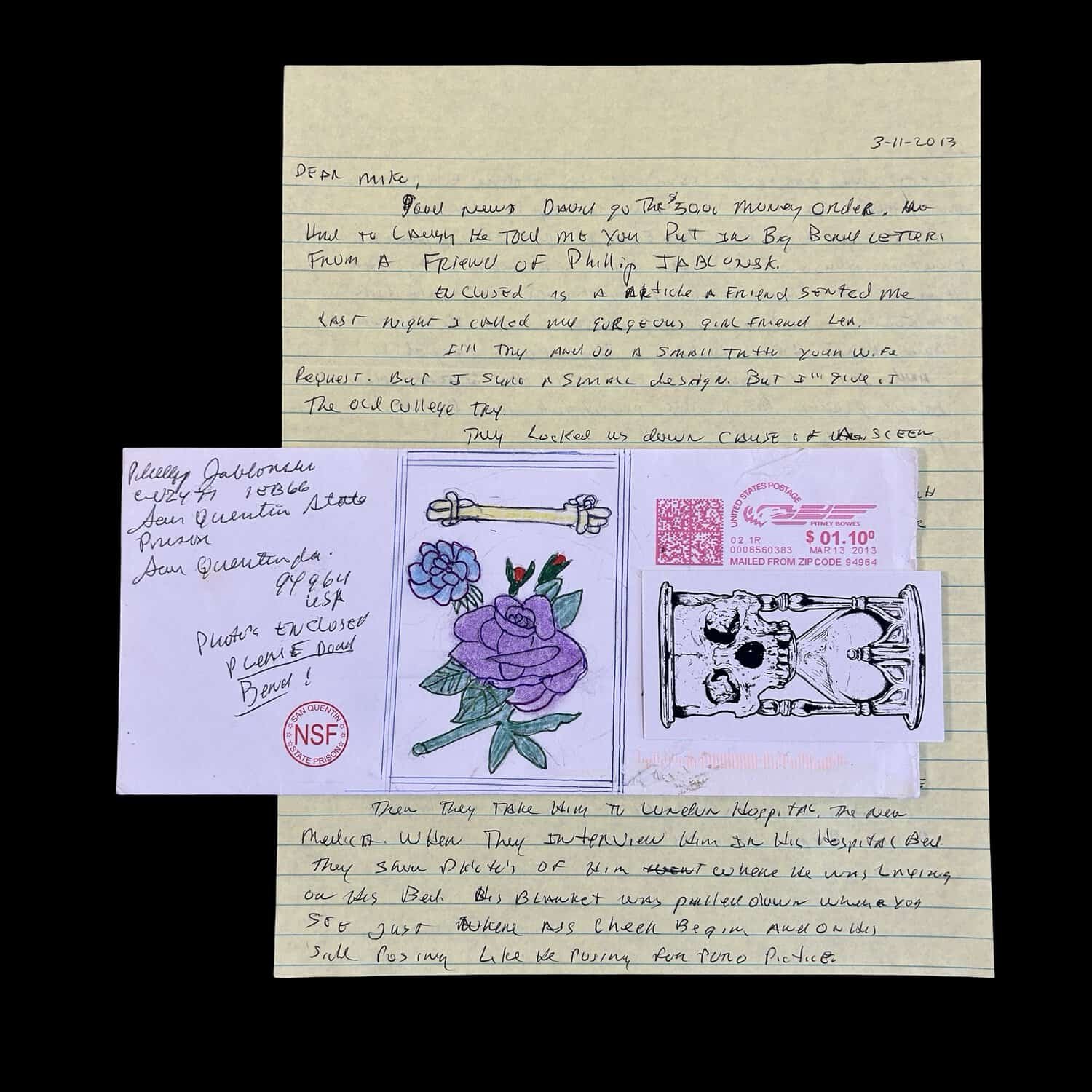 Phillip Jablonski - Envelope Art and Letter Set