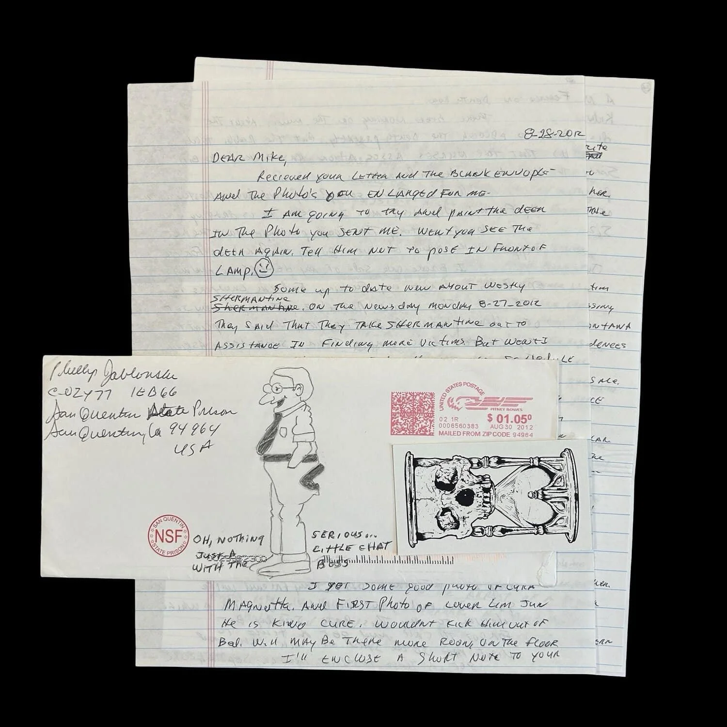 Phillip Jablonski - Envelope Art and Letter Set