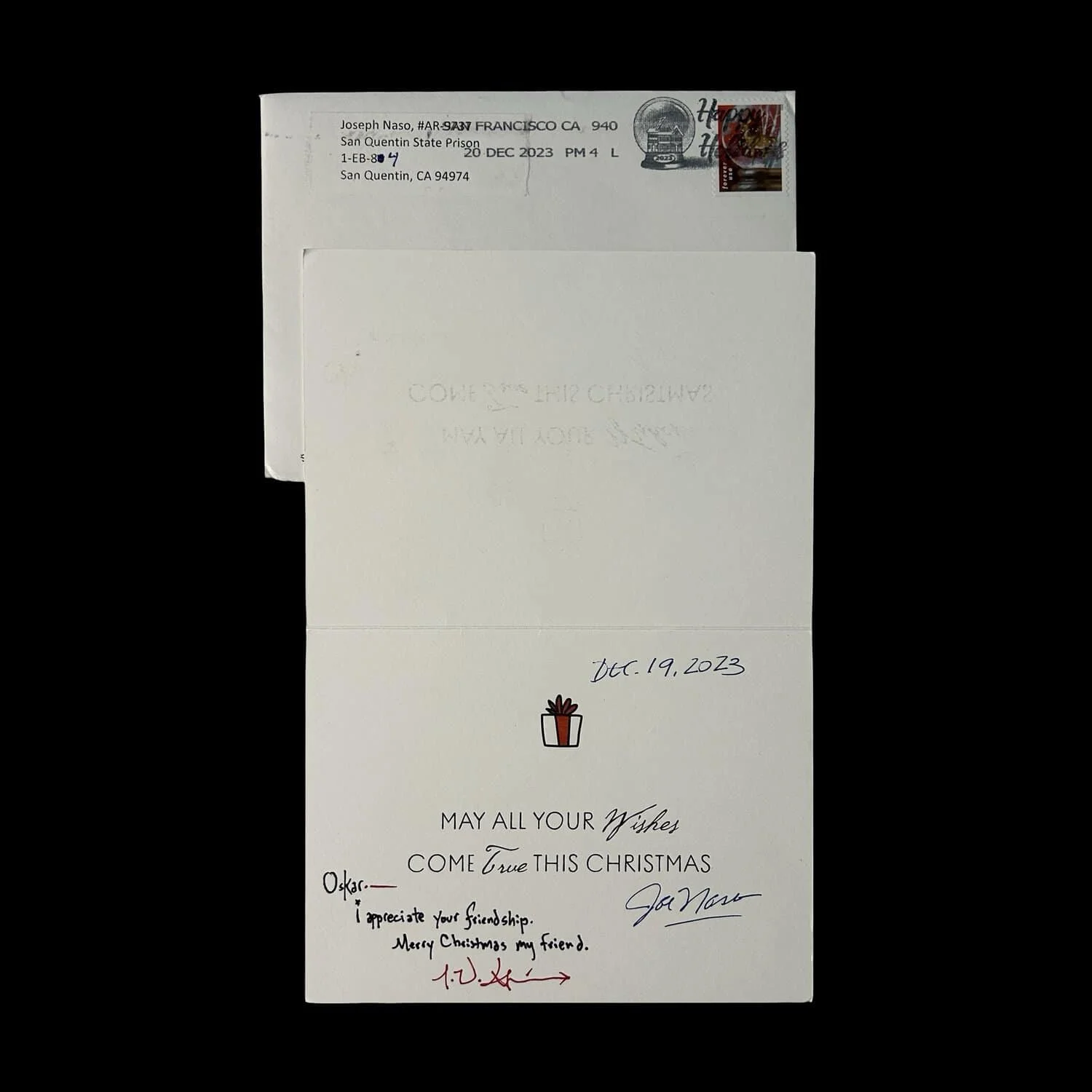 Joseph Naso - Card and Envelope Set