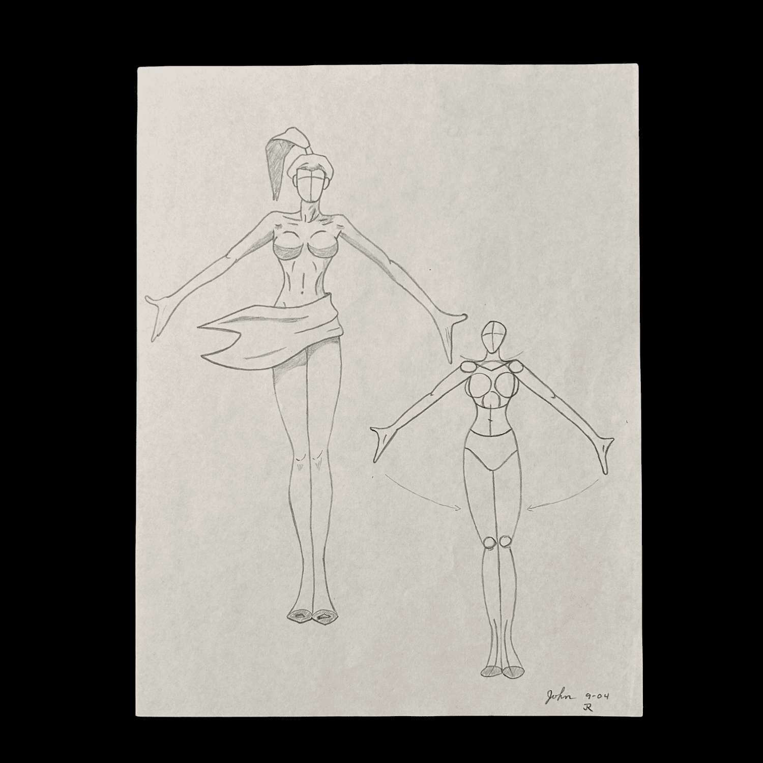 John Robinson - Figure Drawings