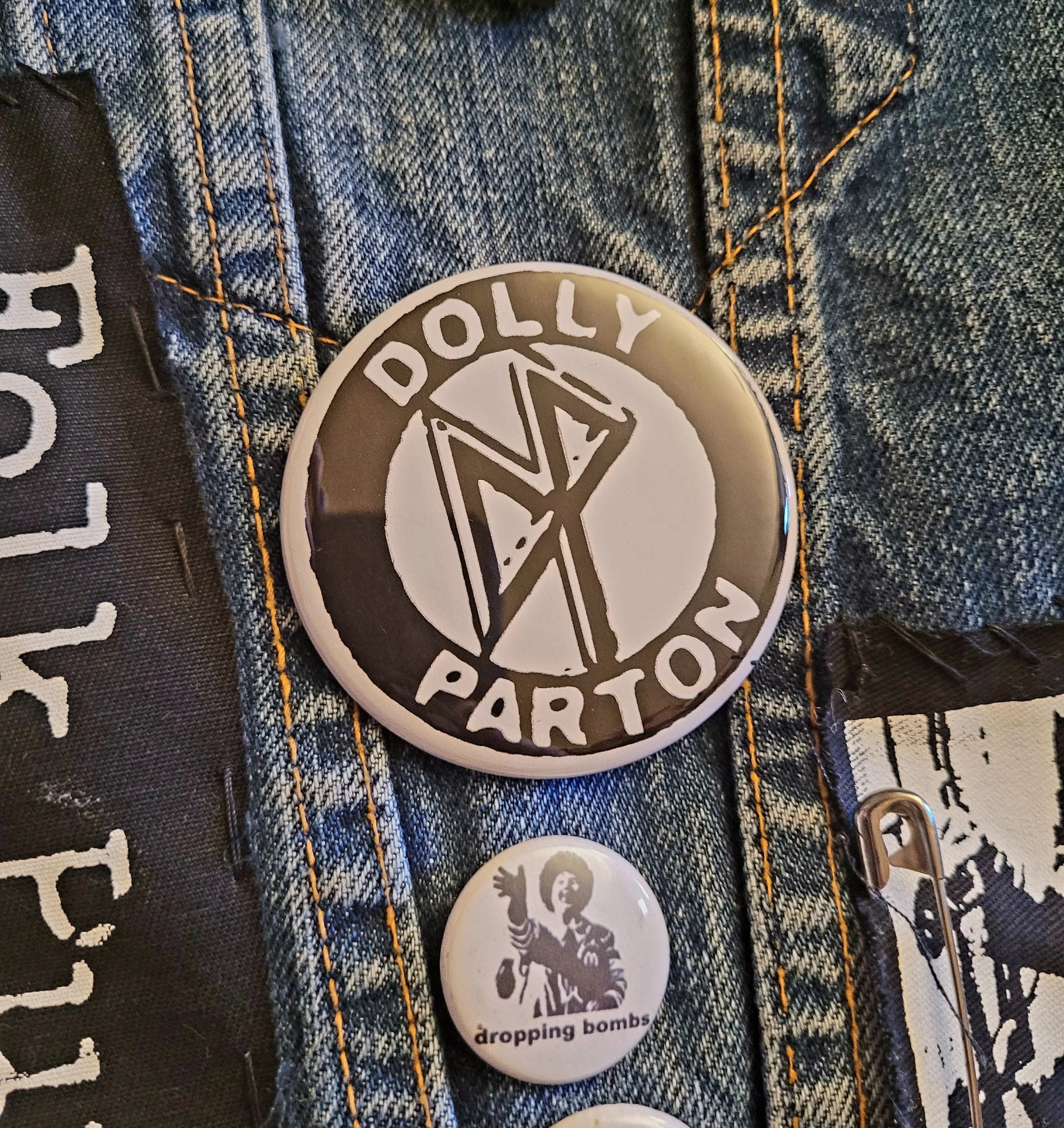 Dolly Parton Button