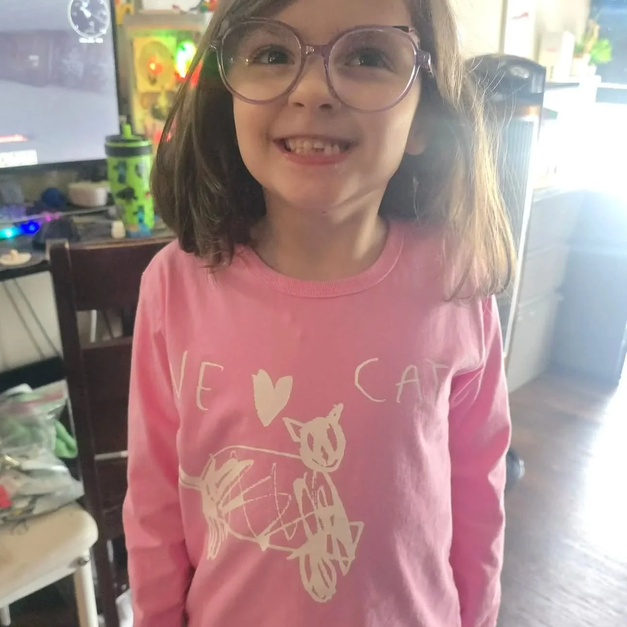 We Love Cats Kids Sizes  T-Shirt (S-XL) Designed by Luna