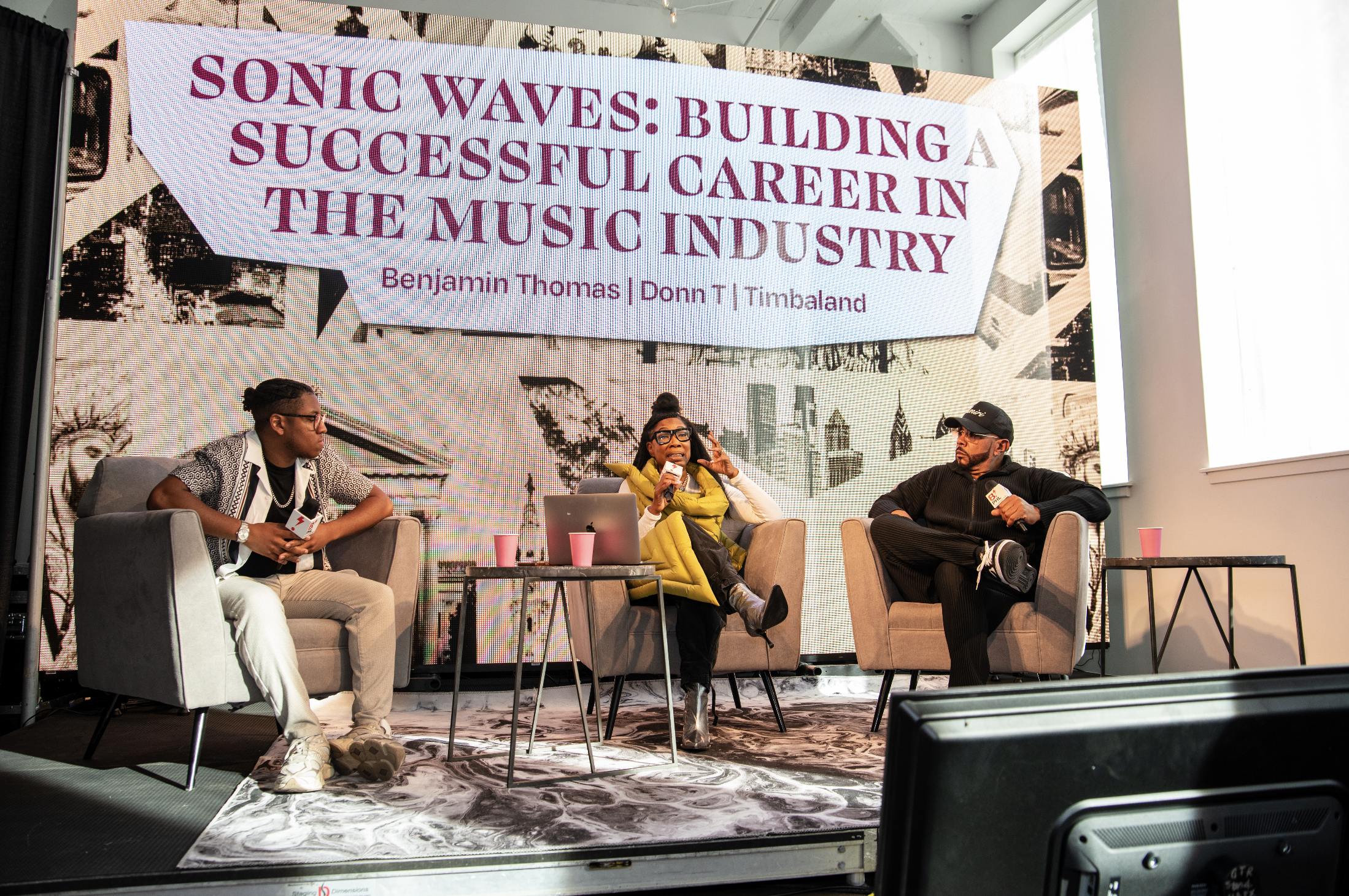 Curated music panel with Timbaland at B.PHL!