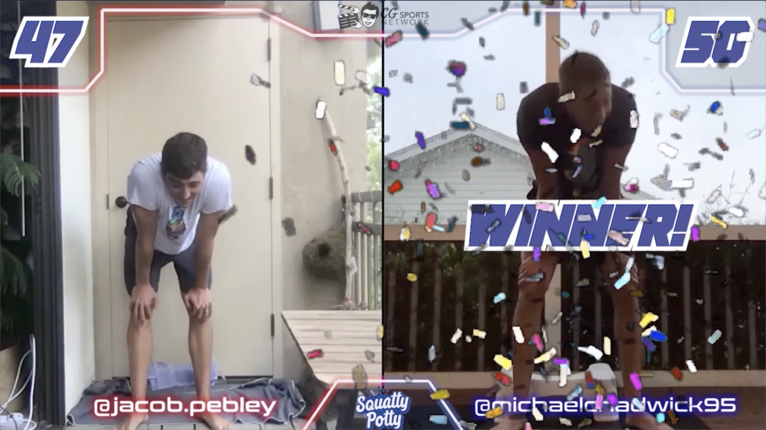 Chadwick Takes the Cake with 50 Deep Squats In case you missed the ultimate showdown of 2020, you can&nbsp;catch the replay here&nbsp;for the&nbsp;quick competition and Q&amp;A with Jacob Pebley and Michael Chadwick. We told you last week, but heari…