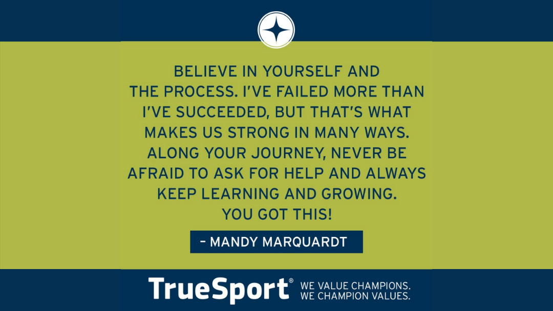 Join the TrueSport Network to get access to these chats in the future!