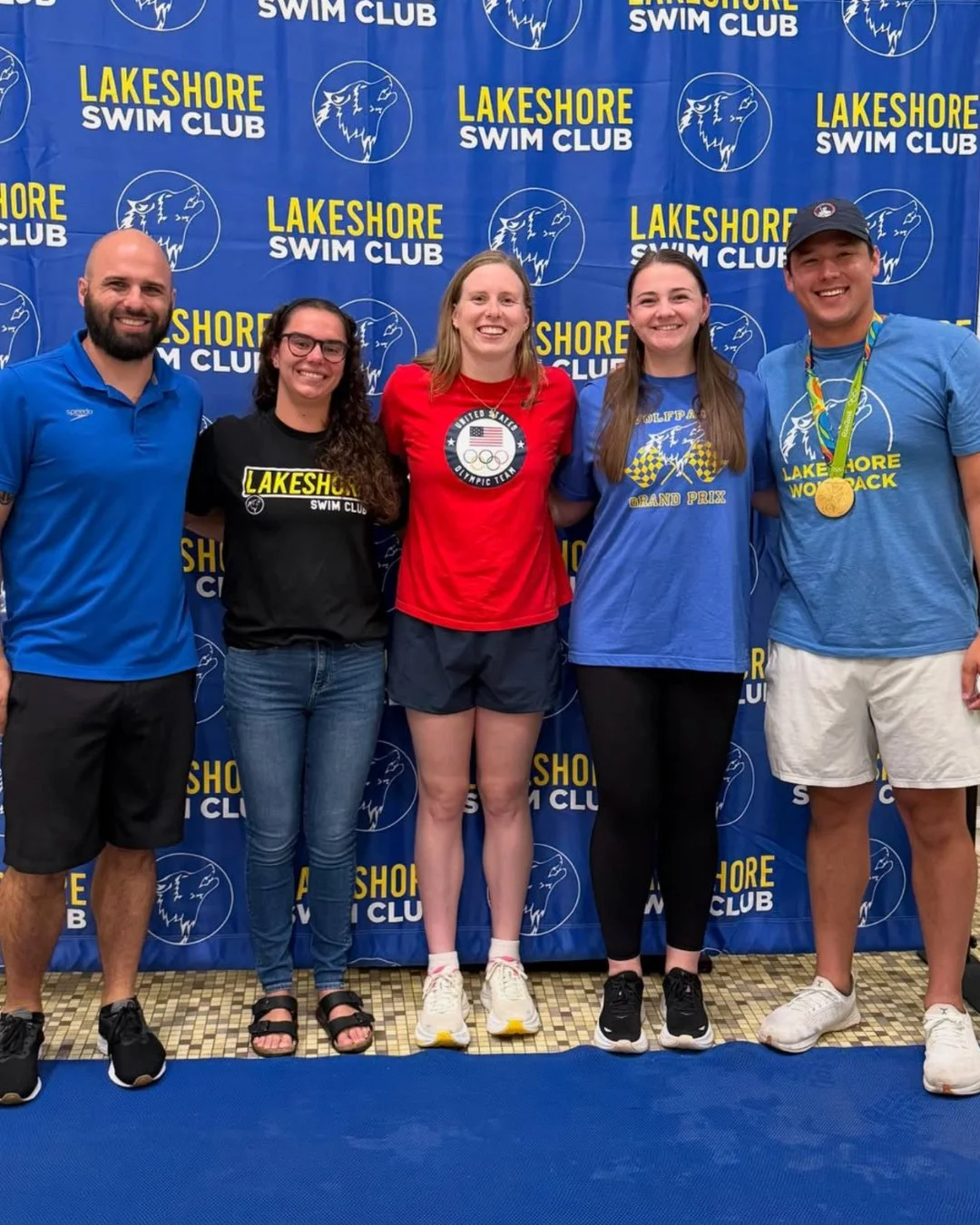 Lilly King had a great weekend with Lakeshore Swim Club and Lake Erie Swimming recently! ⁠
⁠
&quot;I always enjoy running LSC clinics and getting to see swimmers make friends and lasting memories with other swimmers from their area. We did a lot of g