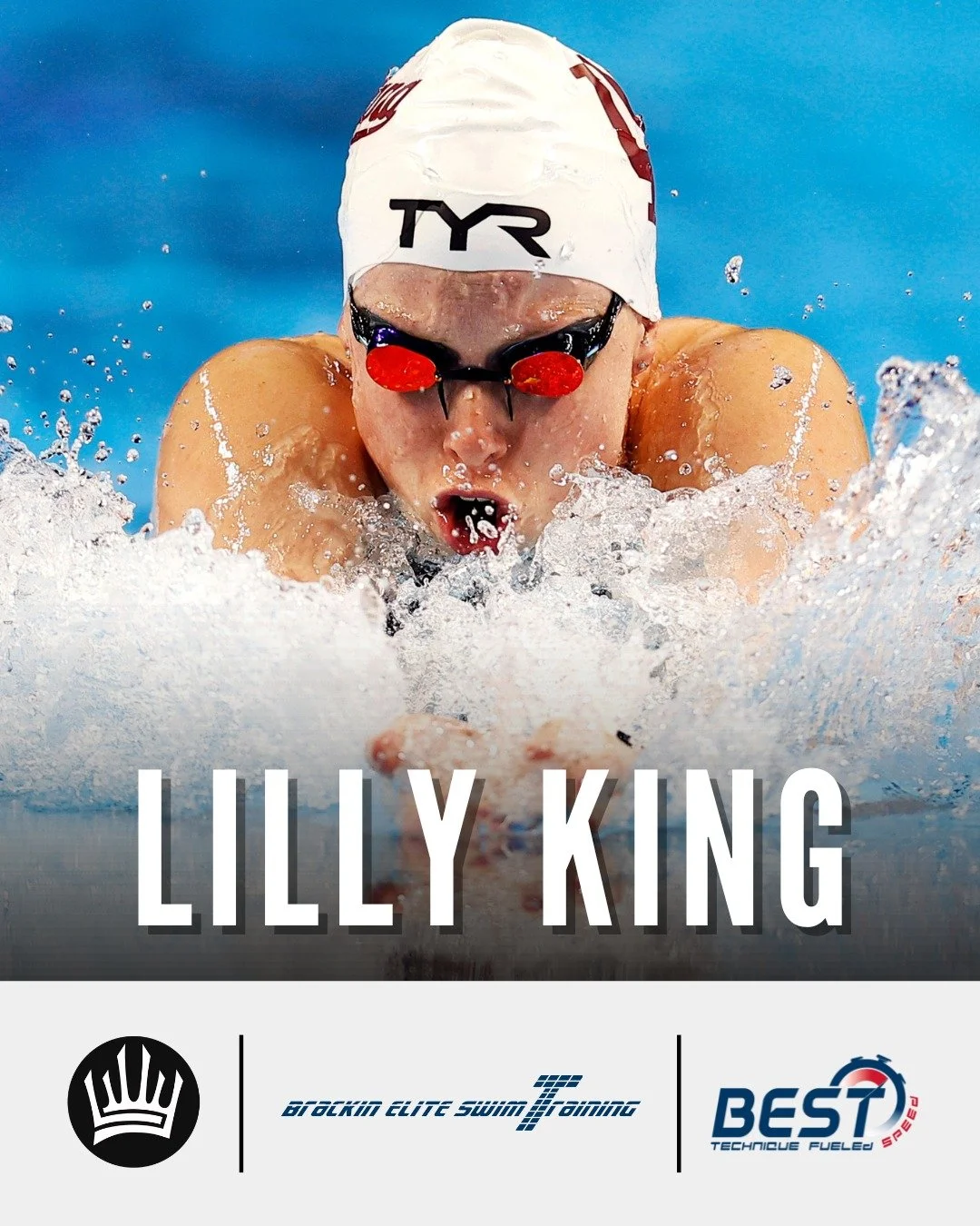 This weekend, @_king_lil will be joining @brackin_elite and @coachbrackin for a special olympic clinic! 

Lilly will be teaching breaststroke fundamentals and sharing training and racing strategies that helped her achieve Olympic GOLD! 🥇

If you're 