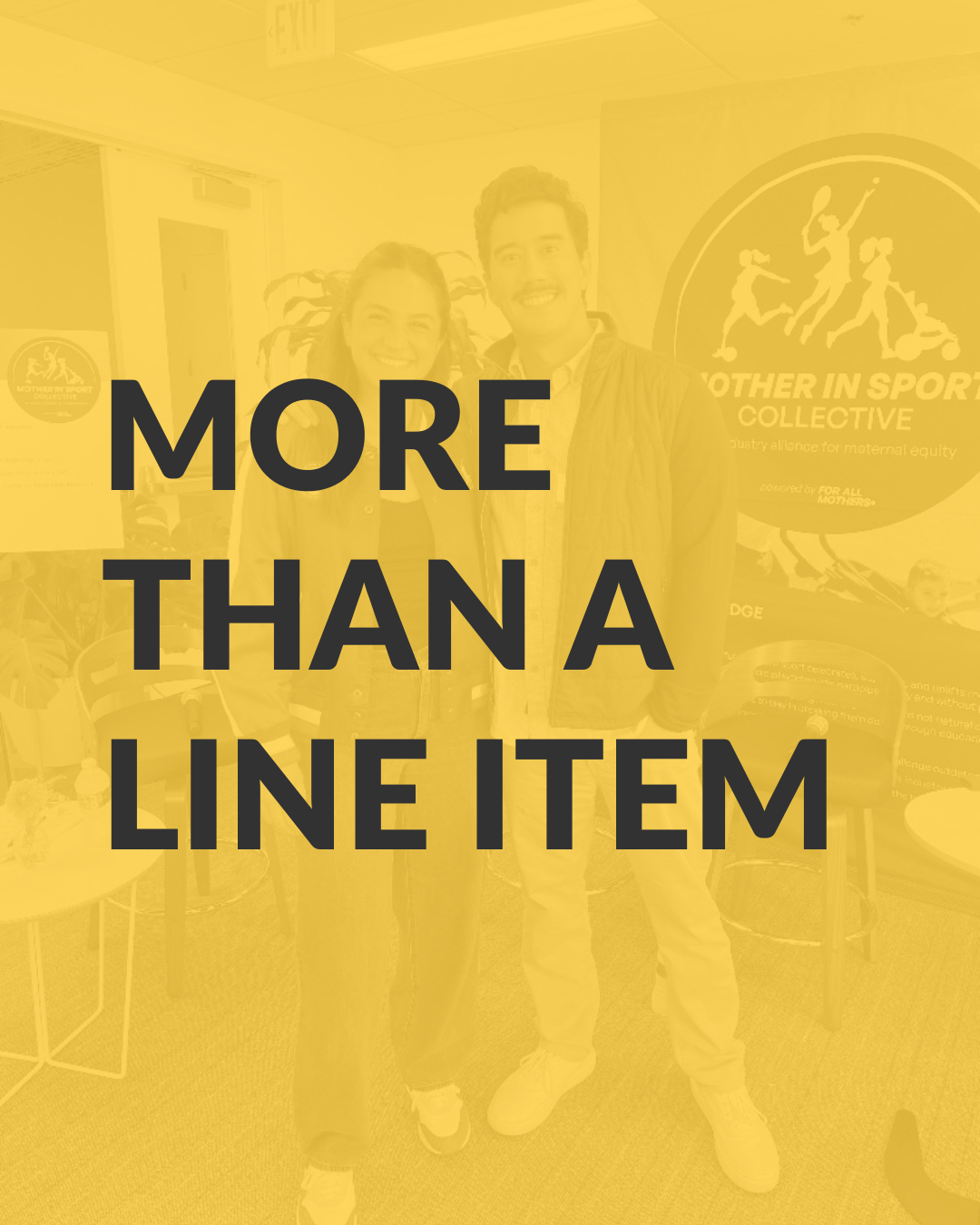 More Than a Line Item: What I Heard at the Launch of the Mother in Sport Collective