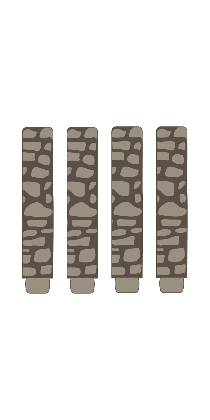 Stone Columns (x4)