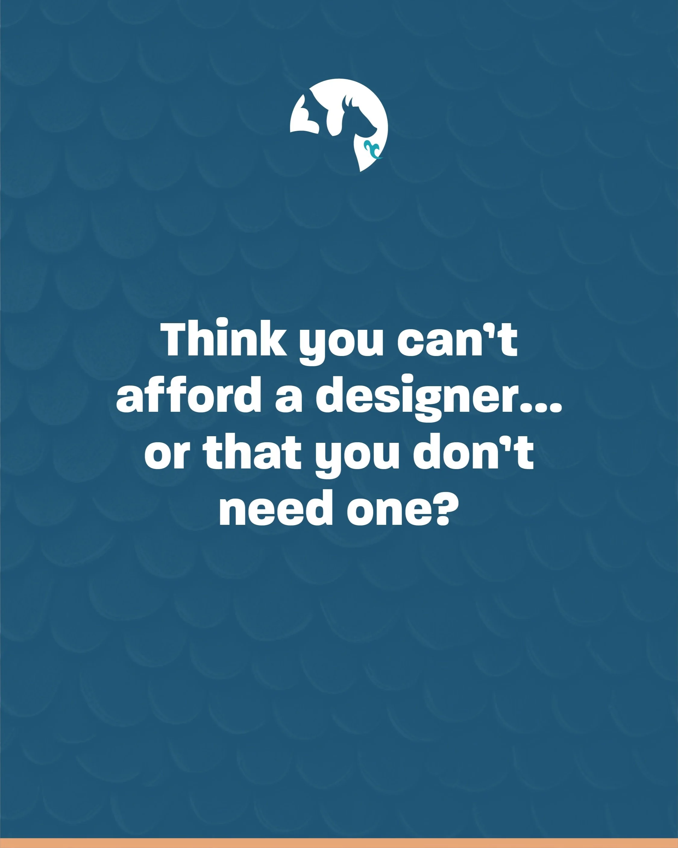 Think you can't afford a designer&hellip;
or that you don't need one?

Here's what strategic design does:
&bull; I created an email for a small business last month that has generated $11,000+ in sales
&bull; I designed a website for a nonprofit this 