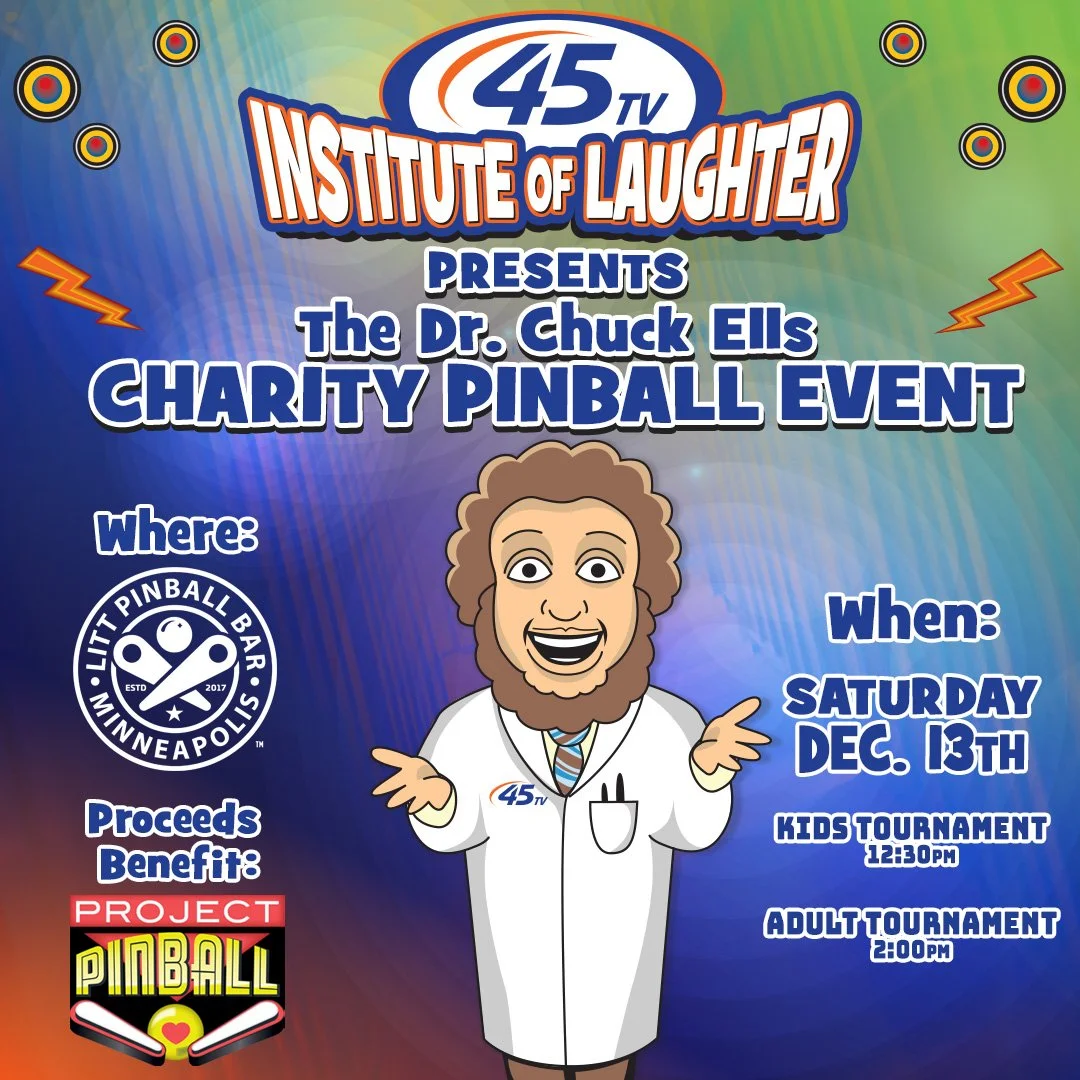 Dr. Chuck Ells's Project Pinball Fundraiser